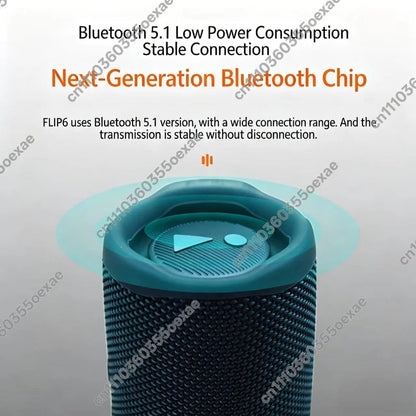 JBL F6 Portable Bluetooth Speaker IPX7 Waterproof Outdoor Stereo Bass Wireless Speaker