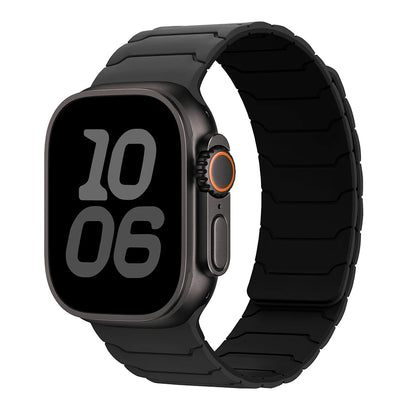 magnetic Strap For Apple Watch Band ultra 2 3 49mm 44mm 40mm 41mm 46mm 42mm 45mm 38 Silicone Bracelet IWatch Series 11 9 8 SE 10