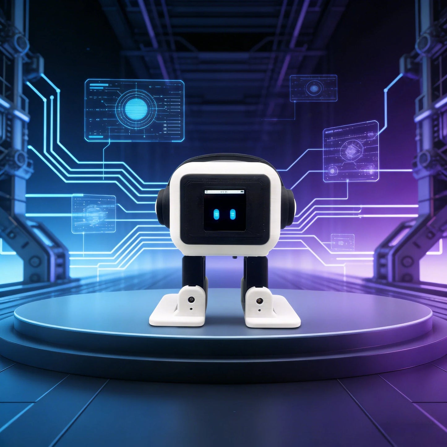 2026 New AI EMO Robot ESP32-S3 Intelligent Interactive Chat Dancing Emotional Companionship Intelligent Robot