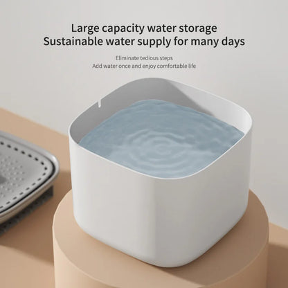 Cat Water Fountain 3L Large Capacity for Pet Water Drinking Bowls Dispenser USB Electric Auto Recirculate Ultra Quiet