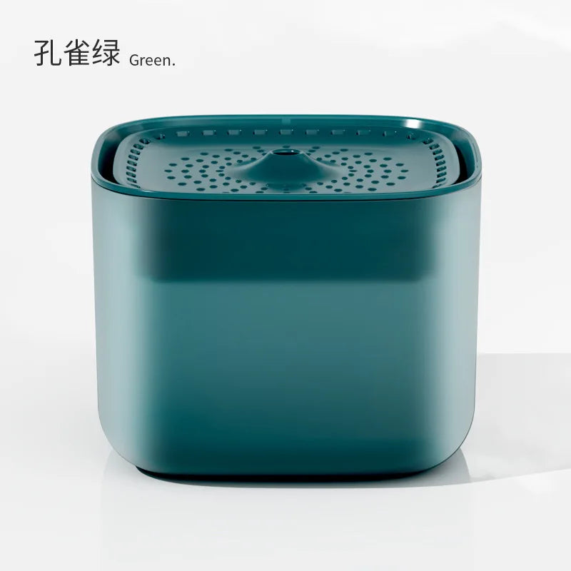 3L Cat Water Fountain Auto Recirculate PP Material Large Capacity USB Electric Mute Cats Water Dispenser for Cat to Drink Water