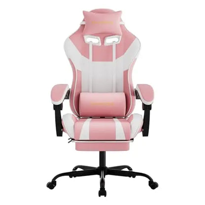 （Local US Inventory）Ergonomic Gaming Chair,A tile 3-in-1 Video Game Chair for Work, Study, and Gaming,Features an Adjustable Bac