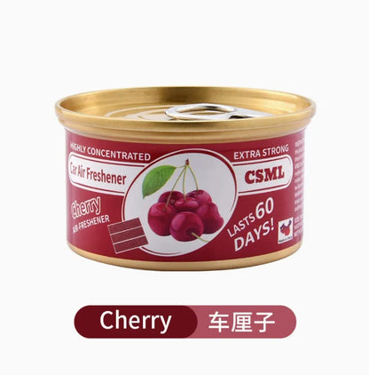 Car Air Fresheners: Lemon Scent | Organic Cans | Odor Eliminator Essential | Long-Lasting | Strong Fragrance | For Home Closet