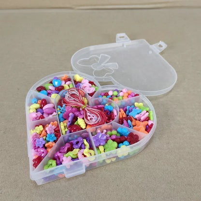 Children Girls Toys 3 ~ 12 Years Old Girl Child Beaded Handmade Toy Suit Birthday Gift Presents Princess Party Hot Sale 2021