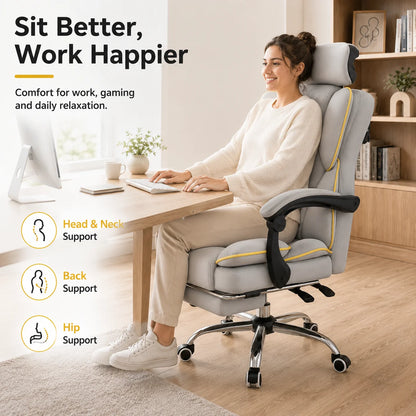 AOLIVIYA Gaming Chair Gamer Computer Chair Office Desk Chair Reclining Ergonomic Boss Simple Comfy E Sports Seat
