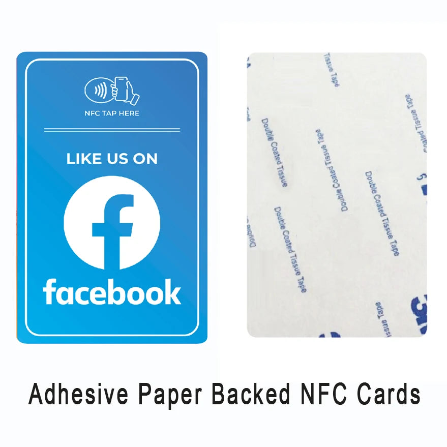 NFC Chip Card for Whatsapp Social Media Quick Contact Plastic Business Tap Card