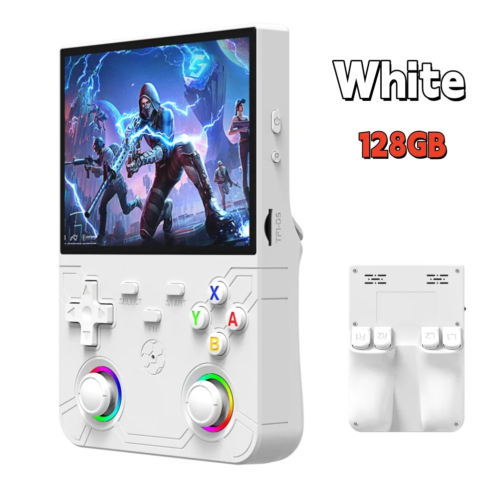 R36 Ultra X Retro Handheld Game Player WiFi Open Source Linux System 4.5" IPS Screen Hall Effect Emulator Wireless Gamepad Gift
