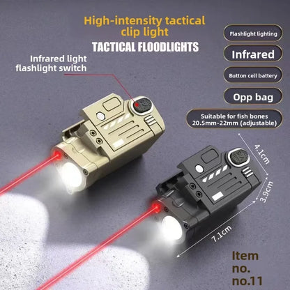 Universal 20mm Rail Toy Accessories for Under-mounted Transmitter + Under-mounted Flashlight Accessories