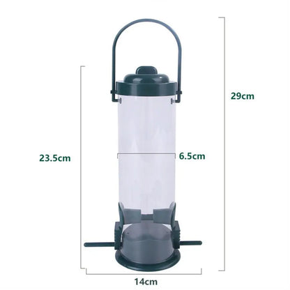 Foot Automatic For Pet Outdoor Garden Feed Station Food Dispenser Bird Feeder Bird Supplies Feeding Tool