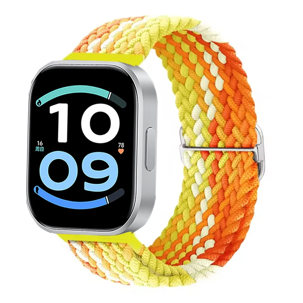 Nylon Braided Original Strap for Redmi Watch 6 Active 6 Lite Wristband for Redmi Watch 6 5 4 Xiaomi Band 10 Pro 9 Pro 8 Pro Band