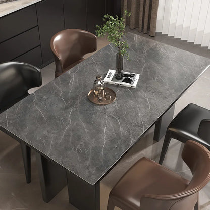 Marble pattern tablecloth custom square rectangle table cover office Decor desk mat waterproof leather table linen protector
