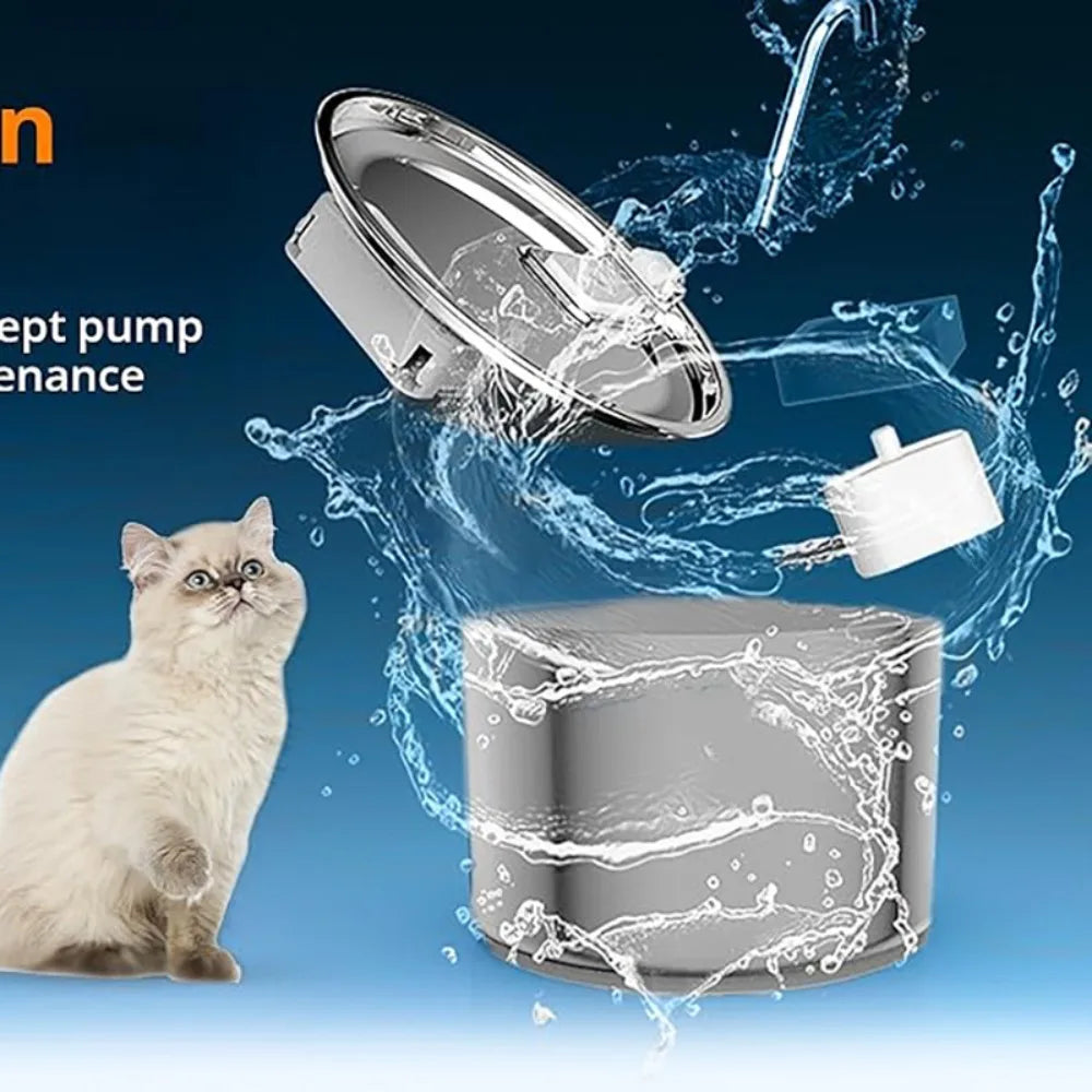 3L Wireless Cat Water Fountain Auto Sensor Drinking Fountain For Cats Dog Drinker Pet Water Dispenser Accessories