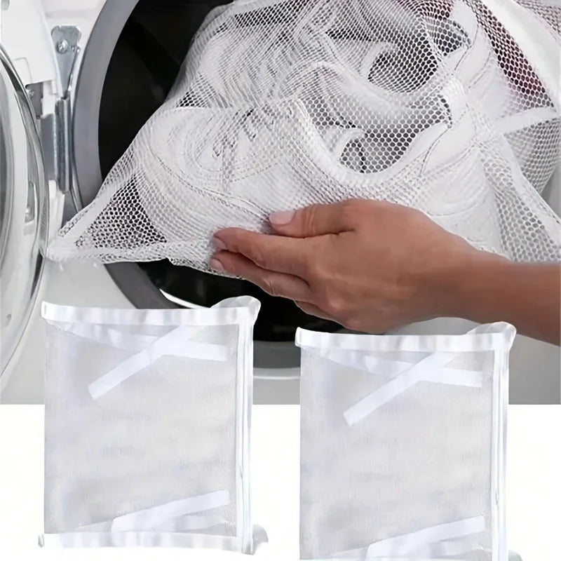 Reusable Sneaker Dryer & Washer Bag, Honeycomb Mesh with Zipper & Strap, Elastic Adjuster for Most Dryer Doors, Easy To Install