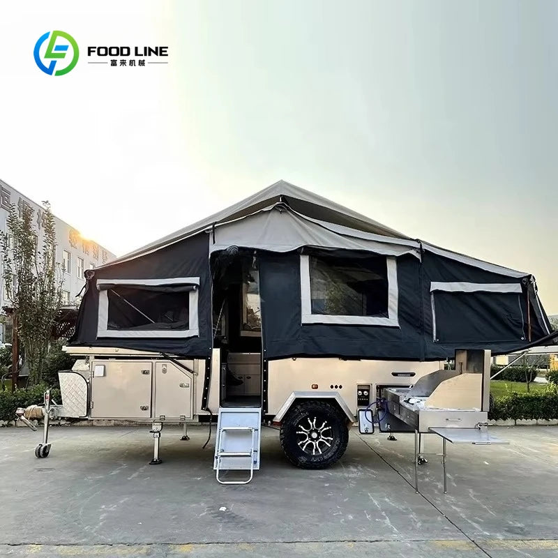 Customized Lightweight High Quality Off-Road Camper Tent Trailer Durable for Family Outdoor Camping Adventure Trip Use