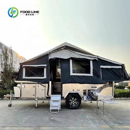 Customized Lightweight High Quality Off-Road Camper Tent Trailer Durable for Family Outdoor Camping Adventure Trip Use