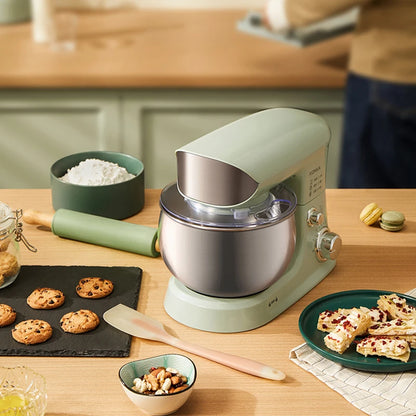 2026 Multifunctional Chef Machine Household 3-5 Liter Small Dough Kneading Machine Fully Automatic Household Electric Egg Beater