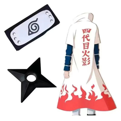 Anime Ninja Cosplay Akatsuki Cosplay Costume Uchiha Itachi Red Cloud Cloak Robe Cloak Headband Props Halloween Clothe
