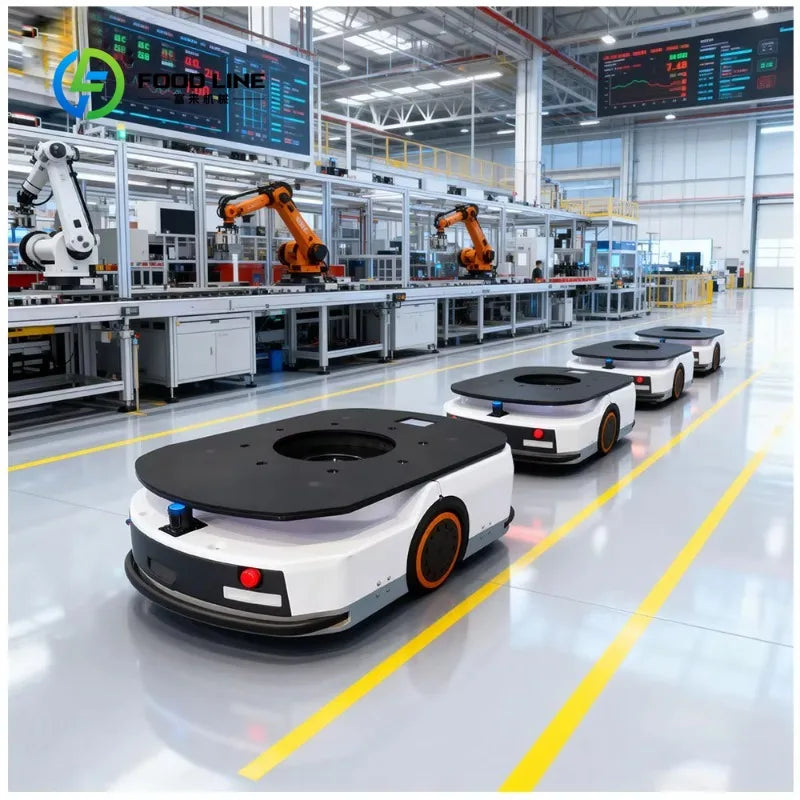 Customized CE Certification 300kg 600kg Delivery Robot Material Handling Equipment Jacking AMR AGV With 360 Rotary Lifter