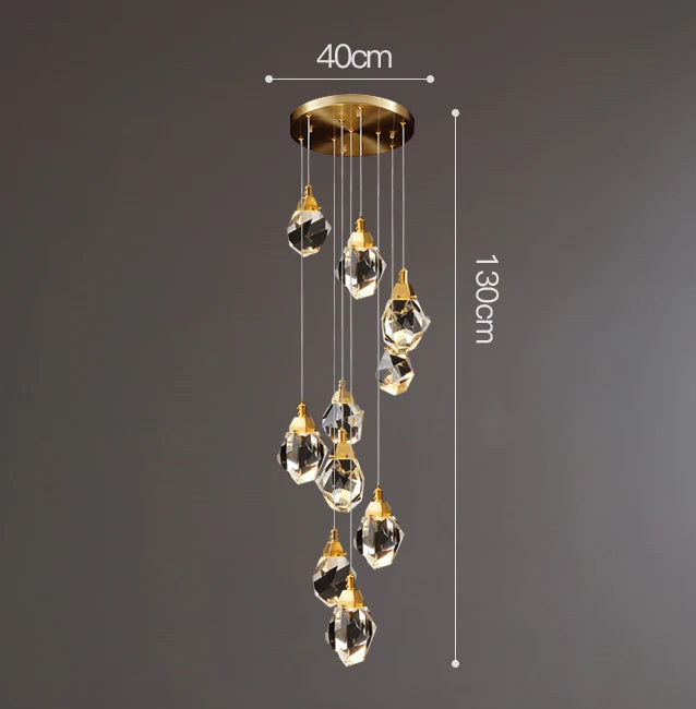 Nordic Home Decor Chandeliers for Dining Room Lustre Pendant Lights Hanging Lamps for Ceiling Light Fixture Indoor Lighting