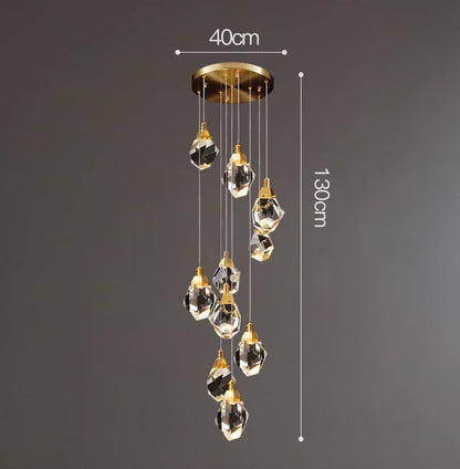 Nordic Home Decor Chandeliers for Dining Room Lustre Pendant Lights Hanging Lamps for Ceiling Light Fixture Indoor Lighting