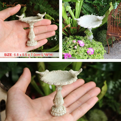 Miniature Garden Fairies Figurines Resin Mini Fairy Statue Figure Fairy Garden Ornaments Decorations Accessories