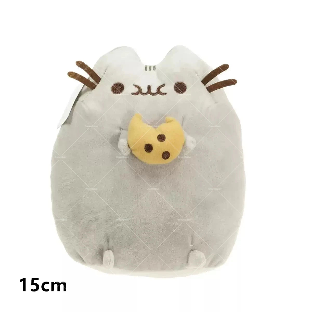 Pusheen Balloons Cartoon Cat Birthday Banner Decoration Party Supplies Backdrop Cake Topper Gift Bag Sticker Spiral Plush Doll