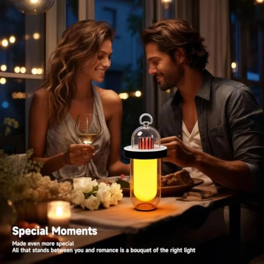 Outdoor Camping Light With Multiple Light Sources, Portable Keychain Hook, Mini Flashlight, Atmosphere Camping Light