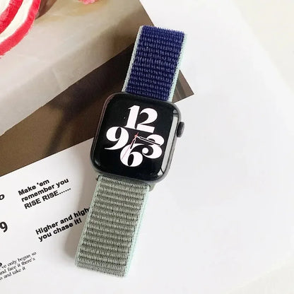 Nylon loop For Apple Watch Band Ultra-2 49mm 44mm 40mm 45mm 41mm Sport pride Bracelet iwatch Strap Series 9 8 se 7 6 5 4 3