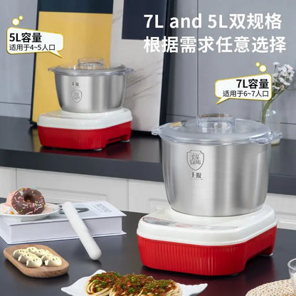 German Compact Electric Stand Mixer Fully Automatic Dough Kneading Rising Fermentation All-in-One Multifunctional Home Use