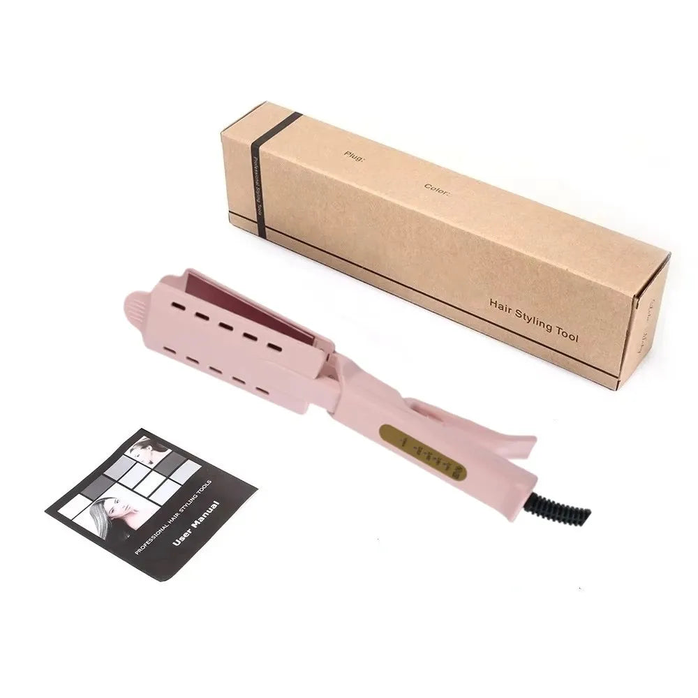 4 Temperature Settings Wide Plate Ionic Flat Iron Hair Straightener Professional Styling Tools Hair Straightener
