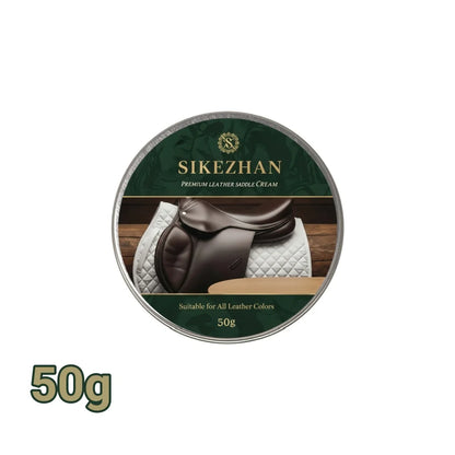 Premium Leather Saddle Cream - Anti-Crack & Waterproof Conditioner for Equestrian Tack, Horse Saddles, Bridles, Boots