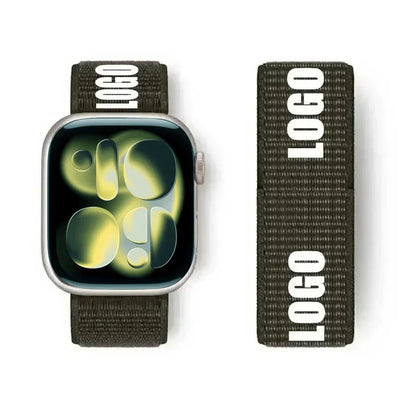 Nylon Loop for Apple Watch Band S11 46mm 40mm 44mm 45mm 42mm 41mm 49mm Smart Belt Bracelet for IWatch 11/10/9/8/7/6/SE/5/4 Strap