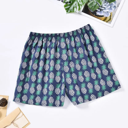 1PC 100% Cotton Men's Underwear Soft Comfortable Men's Underwear Men's Shorts Home Loose Stretch Men's Aloe Pants Boxer Briefs