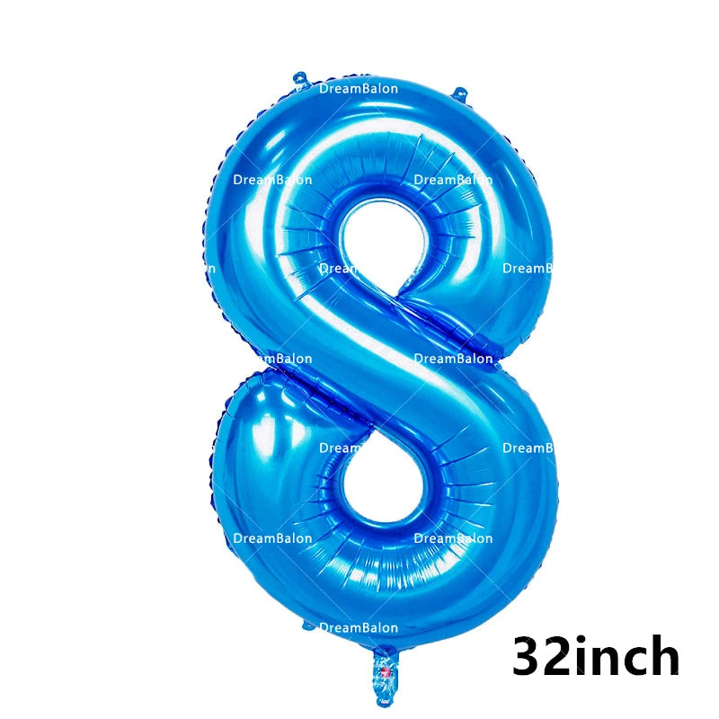 Doraemoned Balloons Cartoon Blue Jingle Cat Party Decoration Supplies Happy Birthday Banner Disposable Tableware Kid Cake Topper