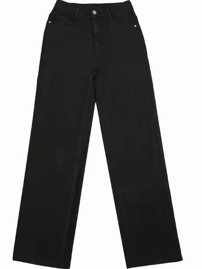 Women's Black Jeans | High Waist & Stretch Denim | Casual Wear & Streetwear