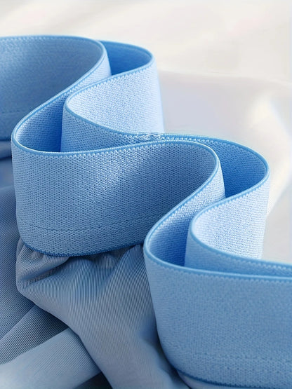 4 Pieces of Luxury Ice Silk Satin Flat Briefs, Men's Underwear, Smooth Cool Briefs, Breathable and Comfortable Fit Briefs