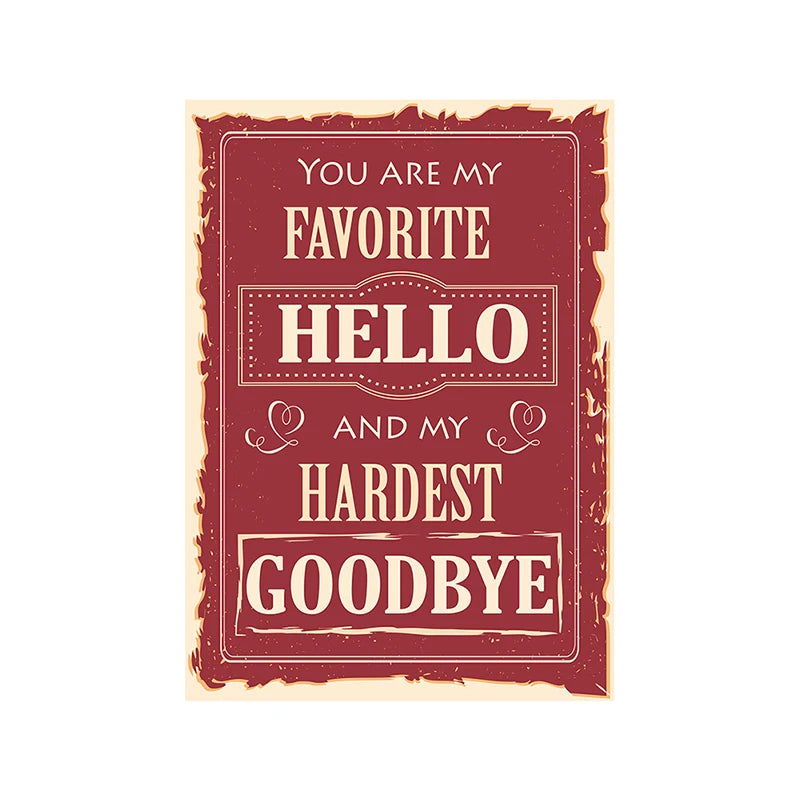 Motivational Posters Inspirational Quote In English Wall Art Decorative Painting Home Room Office Classroom Creative Decoration