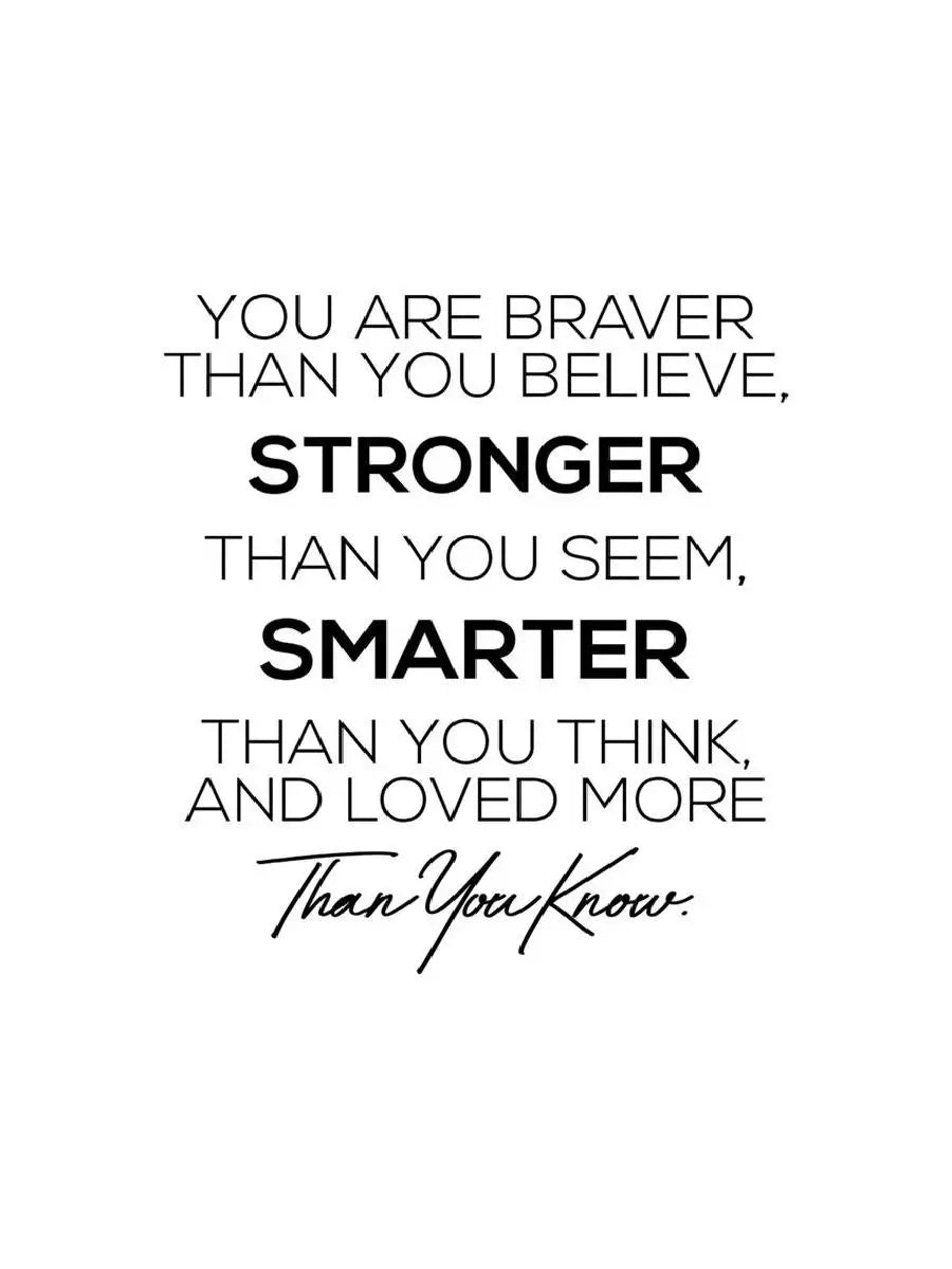 Inspirational Quotes Canvas Art  Black  White Motivational Posters for Office and Home Wall Decor