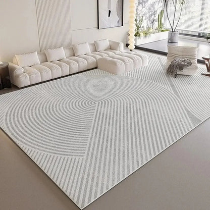 VIKAMA Modern Minimalist Area Carpet Easy To Care Non-Slip Living Room Floor Mat Bedroom Cloakroom Carpet Home Decoration