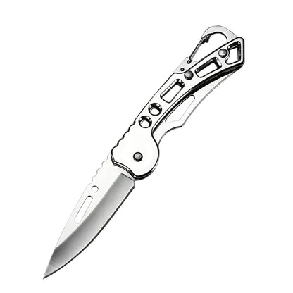 Folding Fruit Knife Stainless Steel Meat Cleaver Kitchen Knife with Non-slip Handle for Kitchen Accessories Pocket Knife
