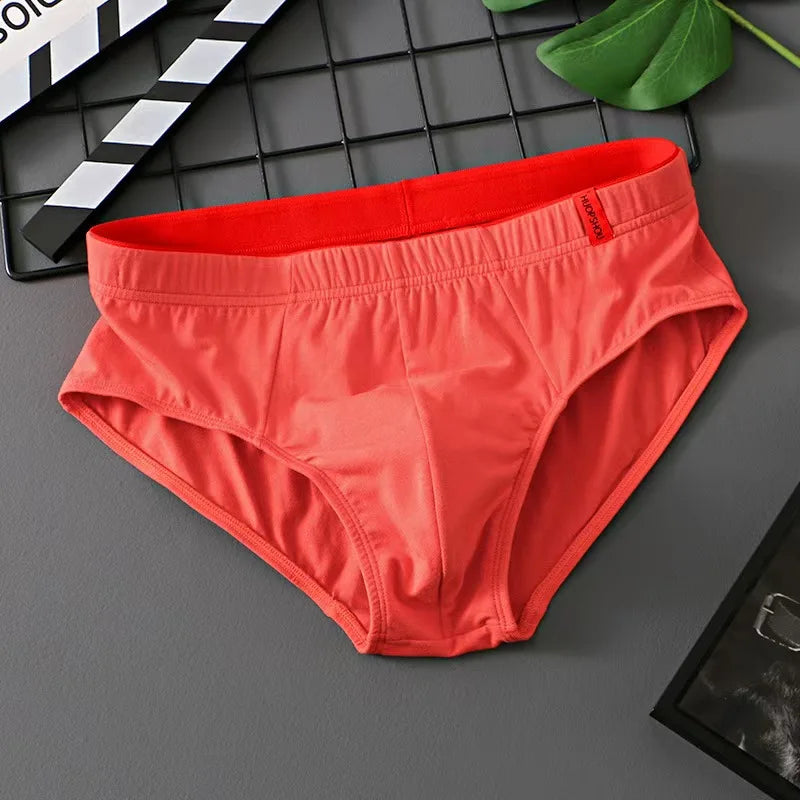 Men's ice briefs briefs Men's sensible pouch sports wicking sweat breathable mid-waist shorts