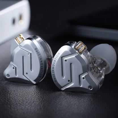 KZ ZSN Pro 2 Hybrid Drive 1BA 1DD in Ear Earphones HIFI Bass Headset Monitor Earbuds Sport Game Headphone EDXPROX ZS10PRO
