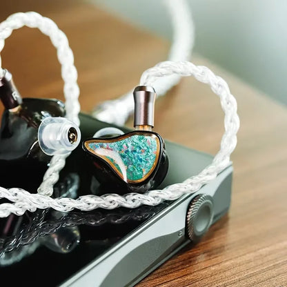 SHANLING Regal Headphones High-End HIFI In-Ear Earphones Eight-Driver Triple Hybrid Driver IEM Hi-Res Audio Wired Music Headset