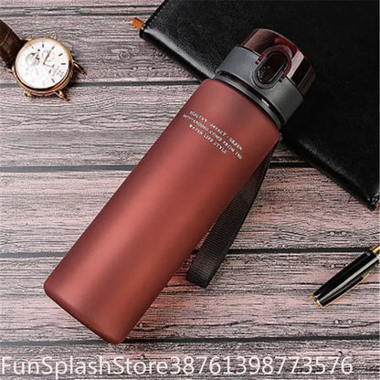 BPA Free Leak Proof Sports Water Bottle High Quality Portable Drink Bottle 400ml 560ml For Hiking Tour Outdoor