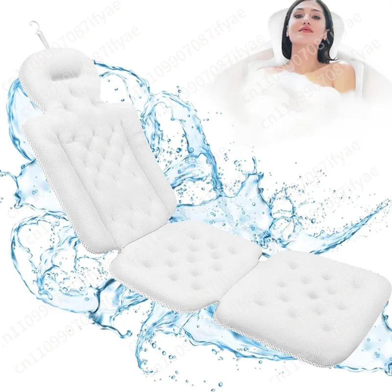 Special non-slip bath in the bathtub, bathtub pillow cushion, household 3d4d5d bathroom non-slip full body bath mat