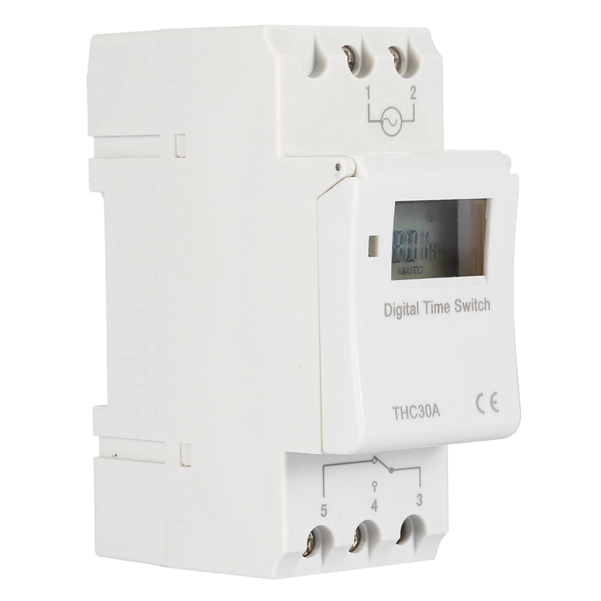 THC 30A Digital Timer Switch 16 times ON and OFF Programmable Electronic Time Control Switch 30A 12V 110V 220V