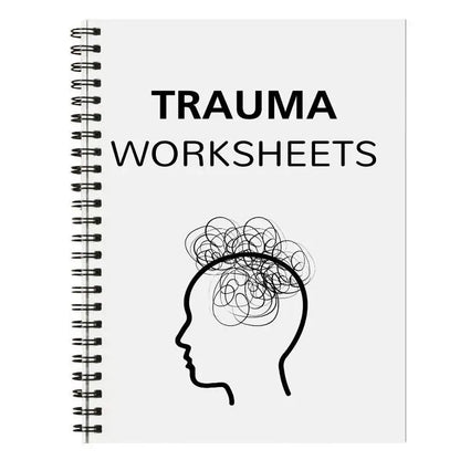 Trauma Recovery Workbook Inner Strength Healing Worksheets Mental Health Self-Care Emotional Therapy Practice Book