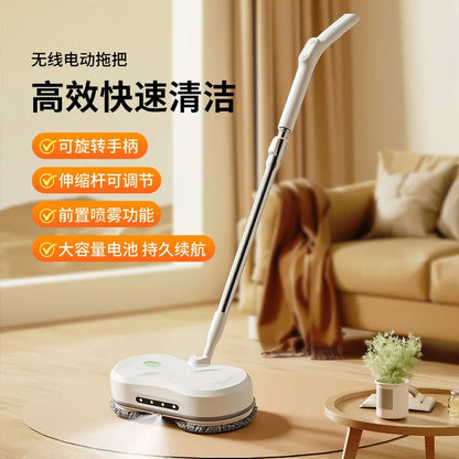 New wireless electric mop, household automatic cleaning no-wash mopping machine all-in-one floor mopping machine lazy mop