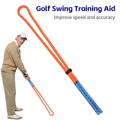 Golf Swing Trainer Aid Portable Tempo Ball Practice Tool for Birthday Gifts Golf Club Swing Practice Rope for Golfer Lovers