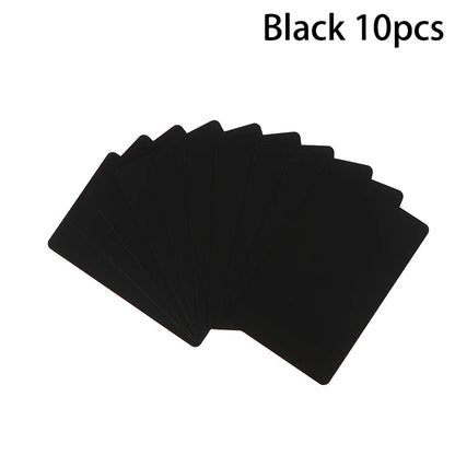 NFC215 Black White Cards Rewritable NFC NT-AG215 PVC Cards Blank Easy Convenient Programmable NFC Business Card
